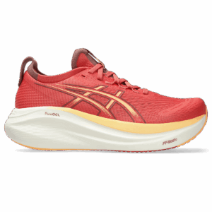 asics GEL-NIMBUS 27 Damen DARK PINK CLAY/ORANGE GLOW Gr. 42