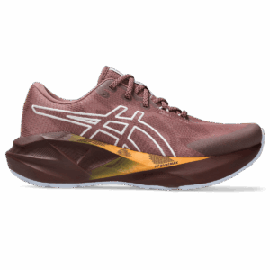 asics NOVABLAST 5 TR Laufschuhe Damen NATURE BATHING / RUBBLE RED 41