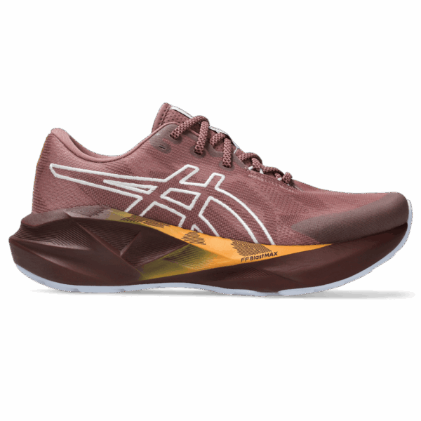 asics NOVABLAST 5 TR Laufschuhe Damen NATURE BATHING / RUBBLE RED 41