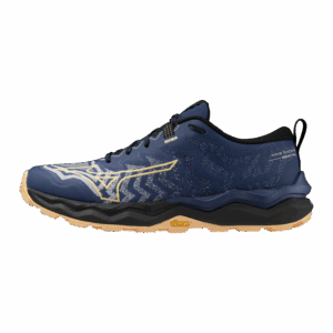 MIZUNO WAVE DAICHI 8 Trailschuhe Damen Estate blue/apricot ice/black B (normal) 38