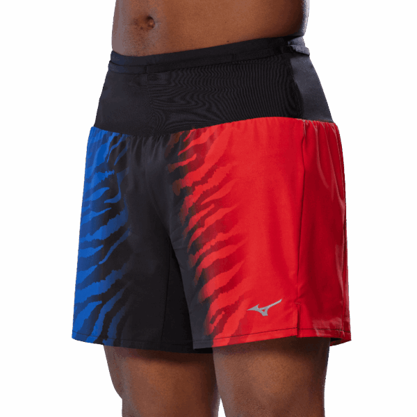 MIZUNO MULTI POCKET SHORT Herren Oni Red/Oni Blue XL