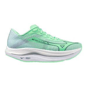 MIZUNO WAVE REBELLION FLASH 2(M) Laufschuhe Herren Neo Mint/Vintage Indigo/Hint of Mint D (normal) 43
