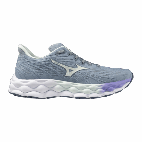 MIZUNO WAVE SKY 8 Laufschuhe Damen Citadel/Hint of Mint/Paisley Purple B (normal) 44