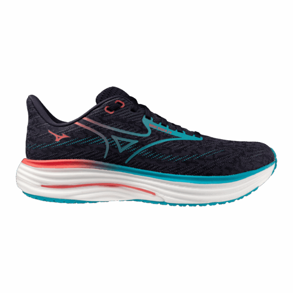 Mizuno WAVE RIDER 29 Laufschuhe Herren Odyssey Gray/Capri Breeze/Calypso Coral 50