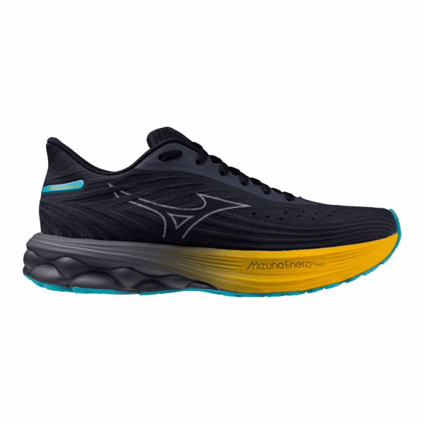 MIZUNO WAVE SKYRISE 6 Laufschuhe Herren Odyssey Gray/Icelandic Blue/Citrus 45