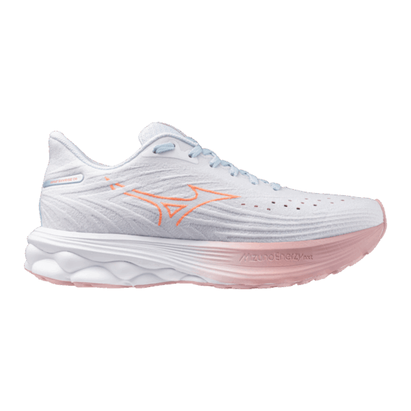 MIZUNO WAVE SKYRISE 6 WOS Laufschuhe Damen NANTBREEZE/STRIK.CORAL/BLEACHM 40