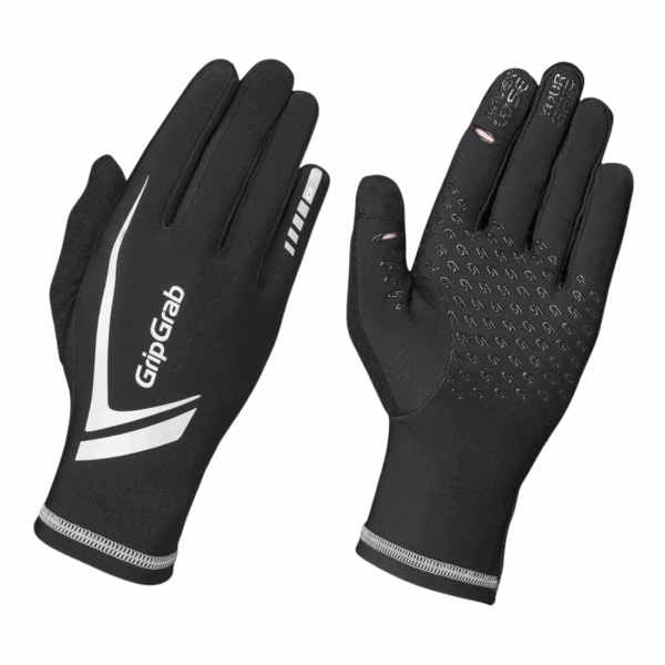 GRIPGRAB RUNNING EXPERT WINTER TOUCHSCREEN HANDSCHUH Schwarz XS