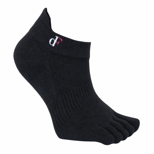VIBRAM FIVEFINGERS ZEHENSOCKEN DF NO-SHOW Unisex Schwarz S
