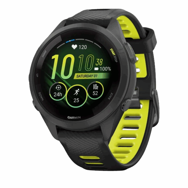 GARMIN FORERUNNER 265S LAUFCOMPUTER schwarz