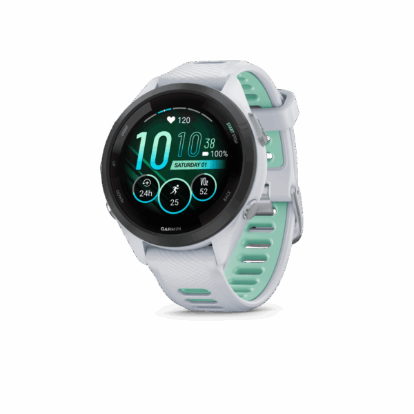 GARMIN FORERUNNER 265S LAUFCOMPUTER weiß