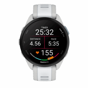 GARMIN FORERUNNER 165 MUSIC LAUFCOMPUTER Mist Grey/Whitestone