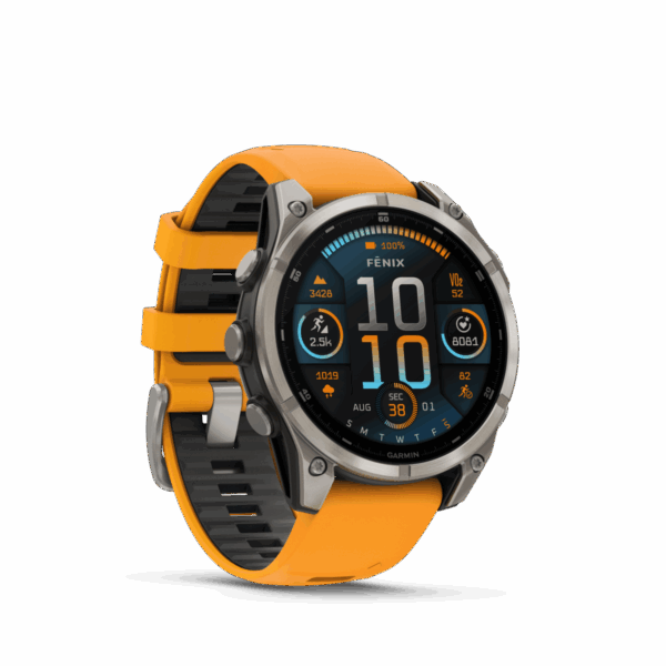 GARMIN FENIX 8 - 51MM AMOLED SAPPHIRE graphit-titanium
