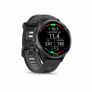 GARMIN FORERUNNER 970 Smartwatch Schwarz/Carbongrau Titan