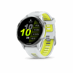 GARMIN FORERUNNER 970 Smartwatch Steinweiss/Titanium Titan