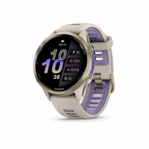 GARMIN FORERUNNER 970 Smartwatch French Gray/Softgold Titan