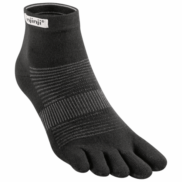 INJINJI RUN MINI CREW ZEHENSOCKEN Unisex schwarz M