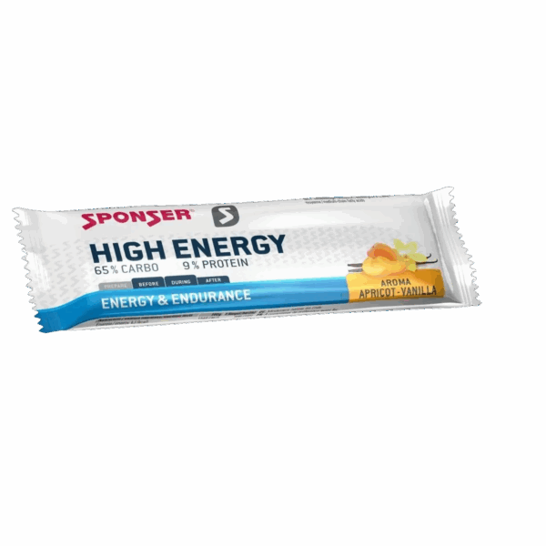 SPONSER HIGH ENERGY BAR Aprikose-Vanille