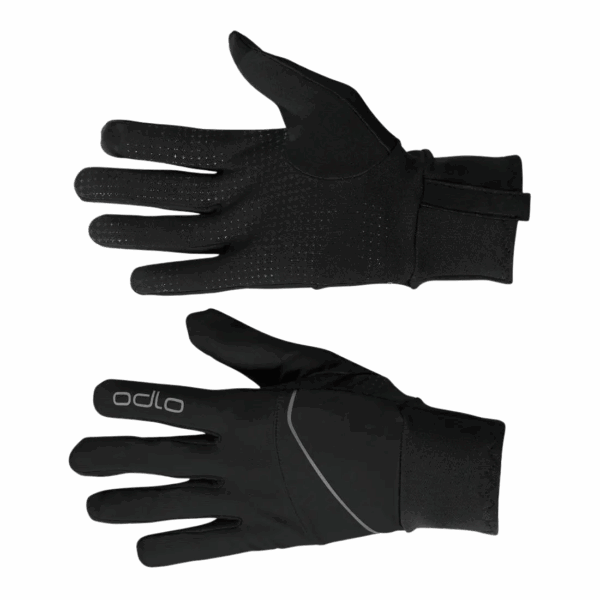 ODLO INTENSITY SAFETY LIGHT GLOVES Unisex Schwarz S