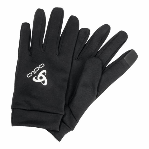 ODLO STRETCHFLEECE ECO E-TIP GLOVES Unisex Schwarz XS