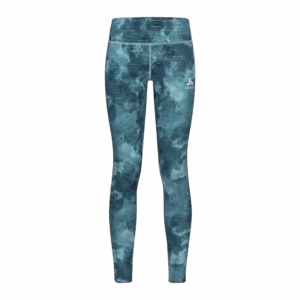 ODLO TIGHTS ZEROWEIGHT PRINT REFLECTIVE Damen Blau L