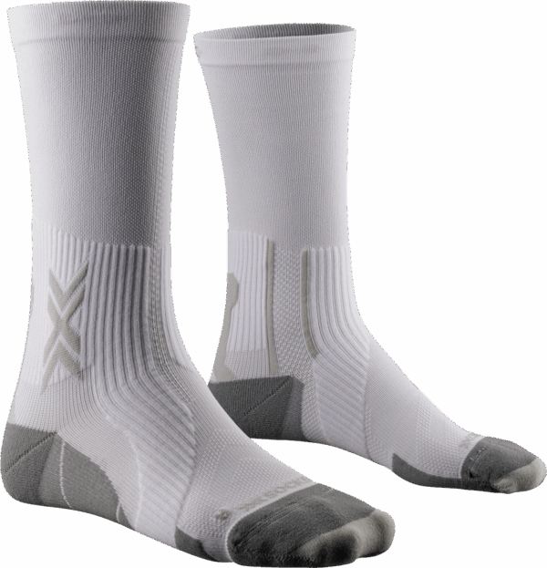 X-BIONIC X-SOCKS® RUN PERFORM CREW Unisex ARCTIC WHITE/PEARL GREY 42-44