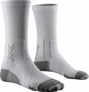 X-BIONIC X-SOCKS® RUN PERFORM CREW Unisex ARCTIC WHITE/PEARL GREY 35-38