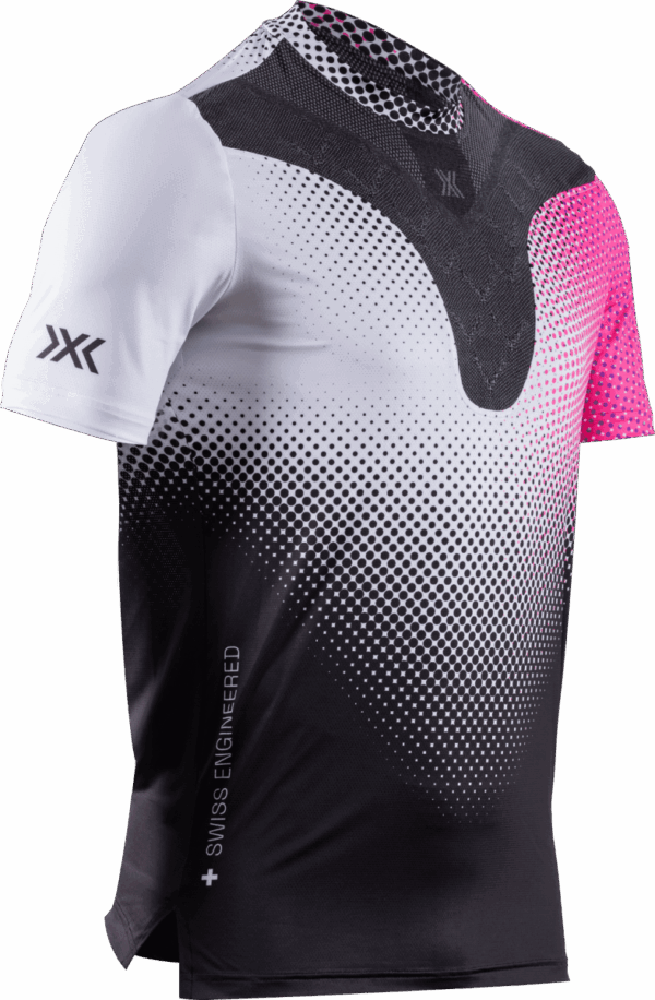 X-BIONIC COREFUSION RUN SHIRT SS Herren DOT FADE/WHITE/NEO PINK XL