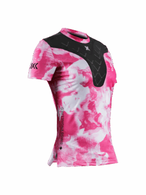 X-BIONIC COREFUSION RUN SHIRT SS WMN Damen WOLFPACK/WHITE/NEO PINK Gr. M