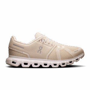 ON RUNNING CLOUD 6 Laufschuhe Damen Pearl | White