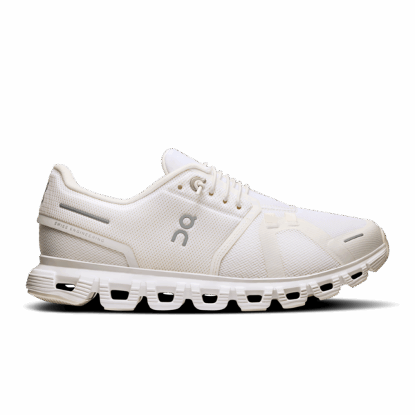 ON RUNNING CLOUD 6 Laufschuhe Damen White | White