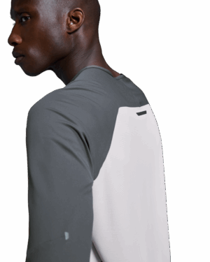 ON RUNNING PERFORMANCE LONG-T Herren Eclipse | Silver XXL