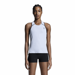 ON RUNNING PERFORMANCE TANK Damen white | silver S