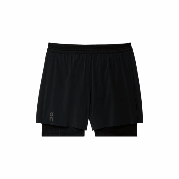 ON RUNNING 5" PERFORMANCE 2/1 SHORTS Herren Black XL