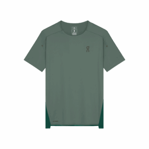 ON RUNNING PERFORMANCE-T Herren Olive | Spirulina XL