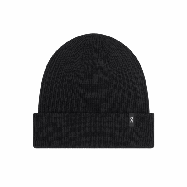 ON RUNNING Merino Beanie Unisex Black OSFA