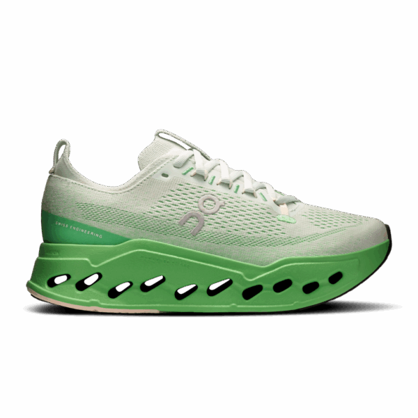 ON RUNNING Cloudsurfer Max Laufschuhe Damen Mineral | Honeydew 41