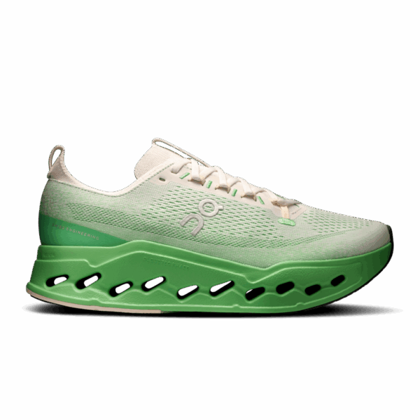 ON RUNNING Cloudsurfer Max Laufschuhe Herren Ivory | Honeydew 42