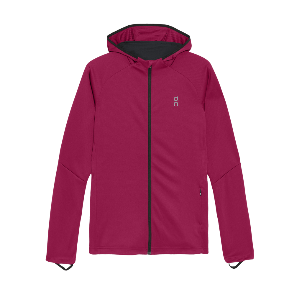 ON RUNNING Climate Zip Hoodie Damen Grenadine XS 1 ON RUNNING Climate Zip Hoodie Damen Grenadine XS