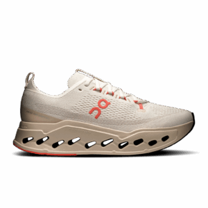ON RUNNING Cloudsurfer Max Laufschuhe Damen Ivory | Salmon 43