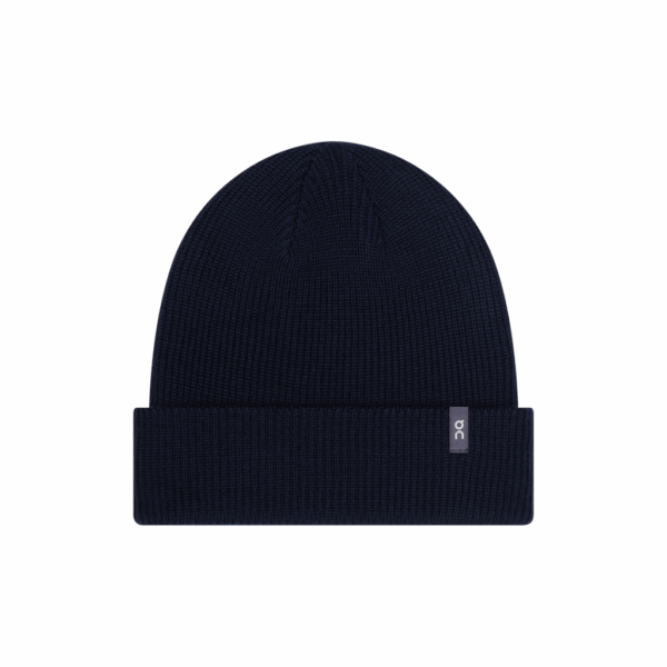 ON RUNNING Merino Beanie Unisex Midnight OSFA