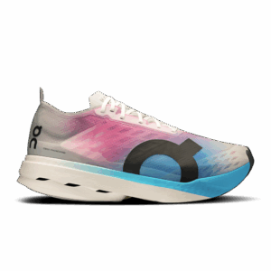ON RUNNING CLOUDBOOM STRIKE Laufschuhe Damen White | Horizon 40