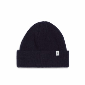 ON RUNNING MERINO BEANIE Unisex Navy
