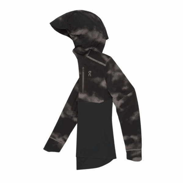 ON RUNNING WEATHER JACKET LUMOS Damen Schwarz M