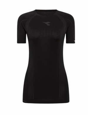 DIADORA L. SS T-SHIRT STRATOZERO Damen BLACK L/XL