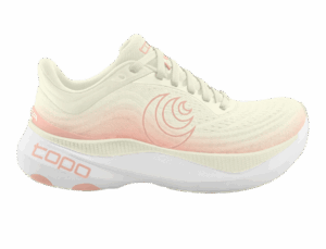 TOPO ATHLETIC AURA Laufschuhe Damen Cream / Rose 42