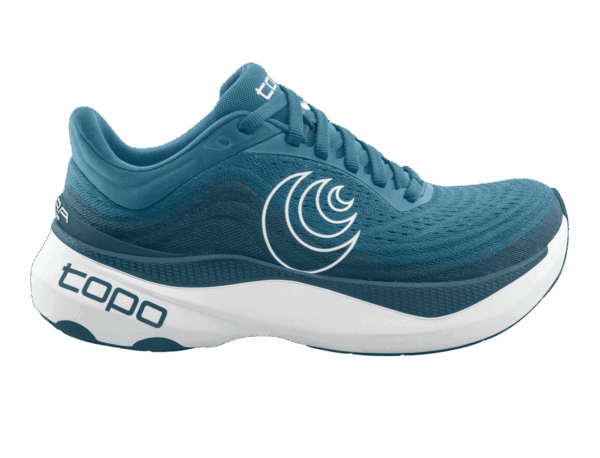 TOPO ATHLETIC AURA Laufschuhe Herren Blue / White 40