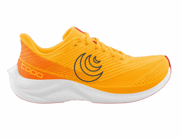 TOPO ATHLETIC CYCLONE 3 Laufschuhe Herren Orange / Navy 42
