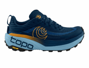 TOPO ATHLETIC Vista Trailschuhe Herren Navy / Orange 42