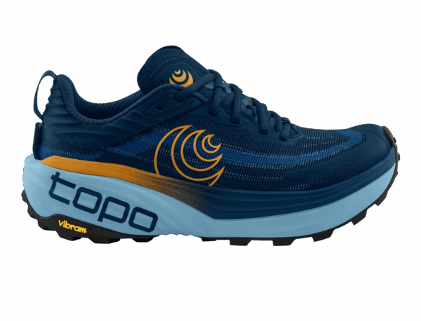 TOPO ATHLETIC Vista Trailschuhe Herren Navy / Orange 45