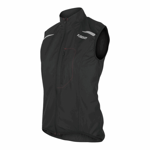 FUSION S1 RUN VEST Damen Schwarz XS